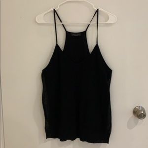 Rag and Bone Black Knit Tank Top